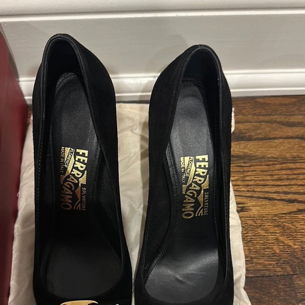 Salvatore Ferragamo Black Women's Shoes - Picture 3 of 11